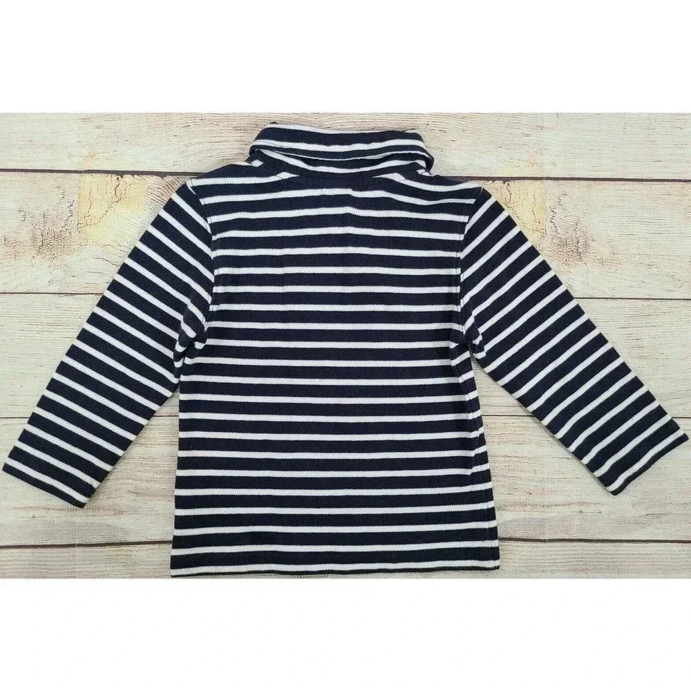Nautica Kid's Top 3T Navy Blue White Stripe